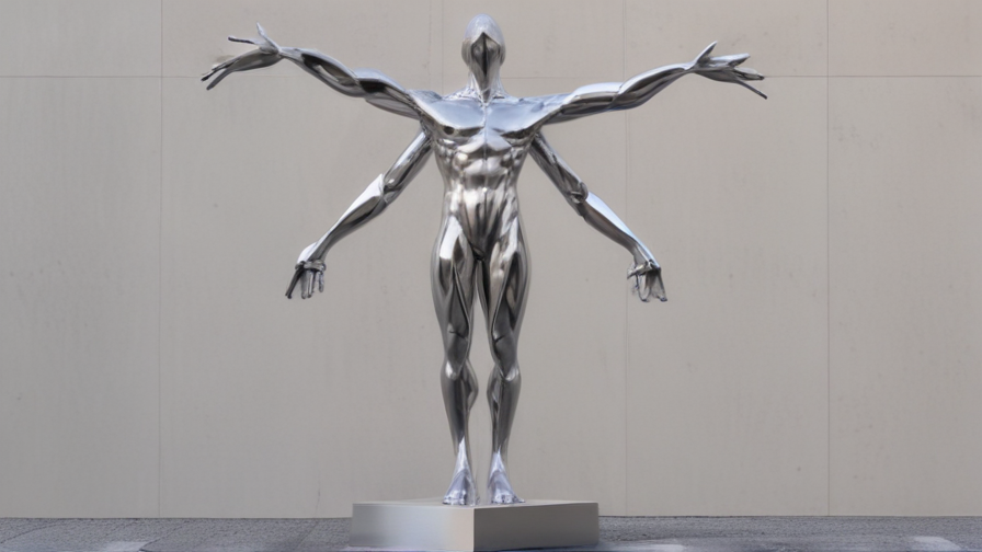 stainless steel sculpture