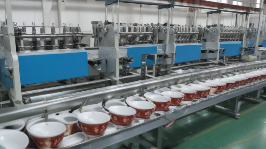 tea cup manufacturing machine