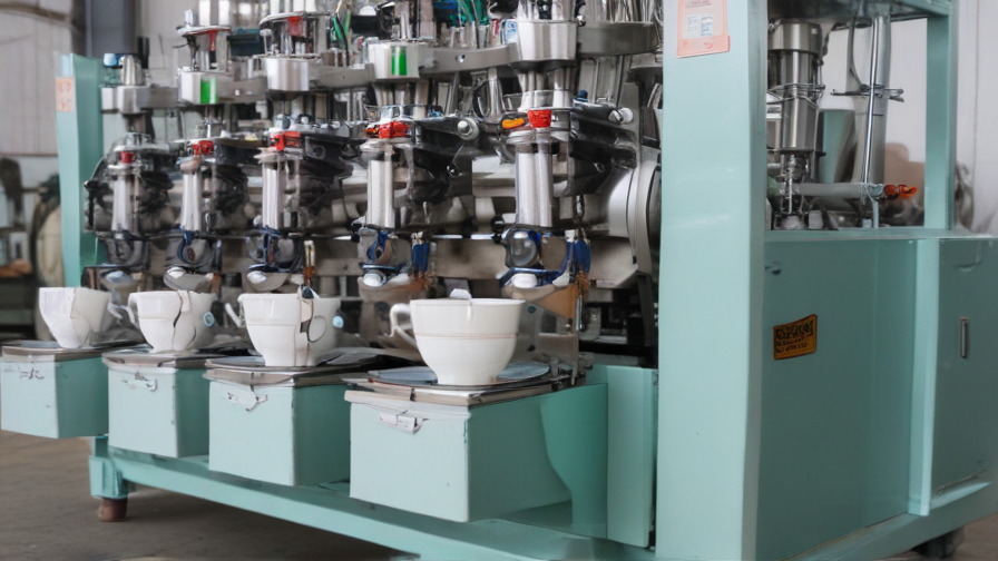 tea cup manufacturing machine