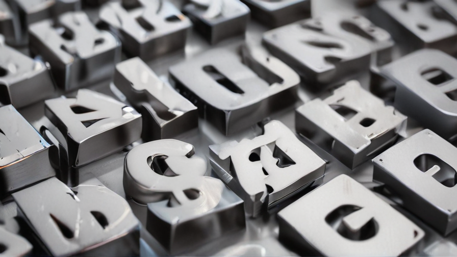 stainless letters