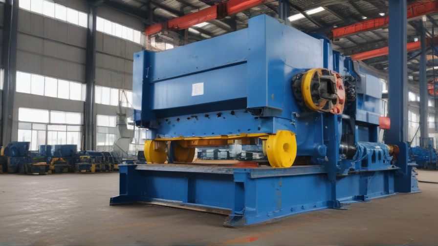 hydraulic metal shearing machine