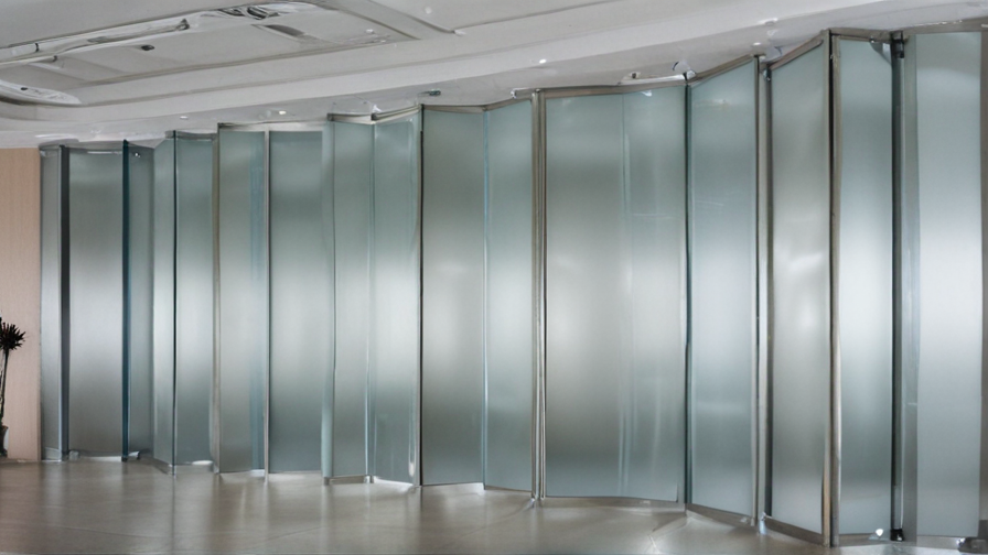 sliding folding partitions