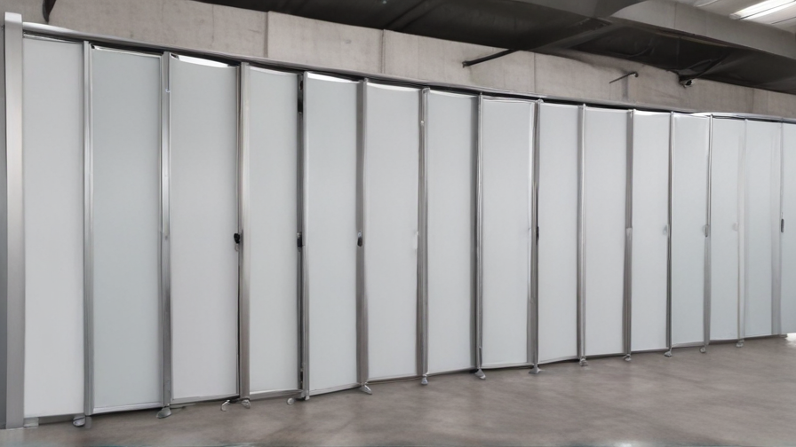 sliding folding partitions