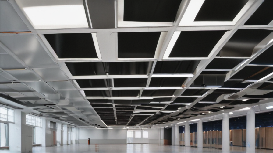 sound absorbing ceiling panels