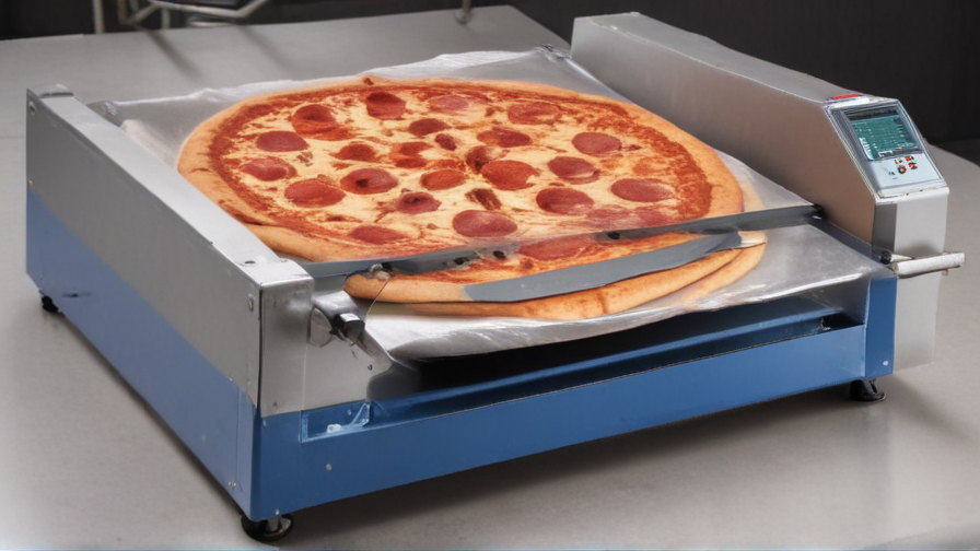 pizza shrink wrap machine