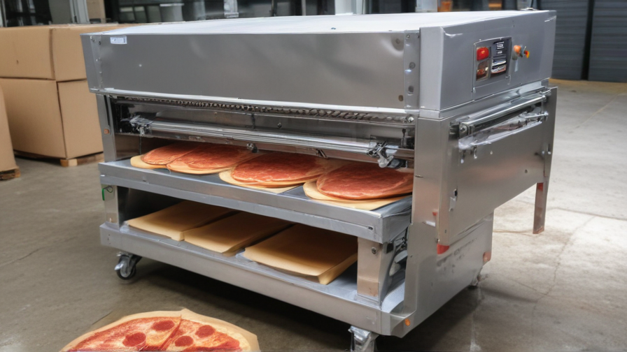 pizza shrink wrap machine