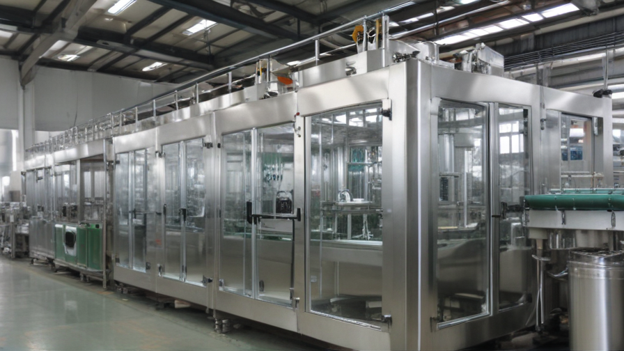 beverage packaging machinery