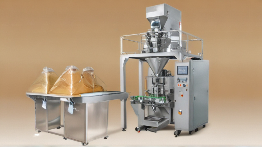 pyramid tea bag packing machine