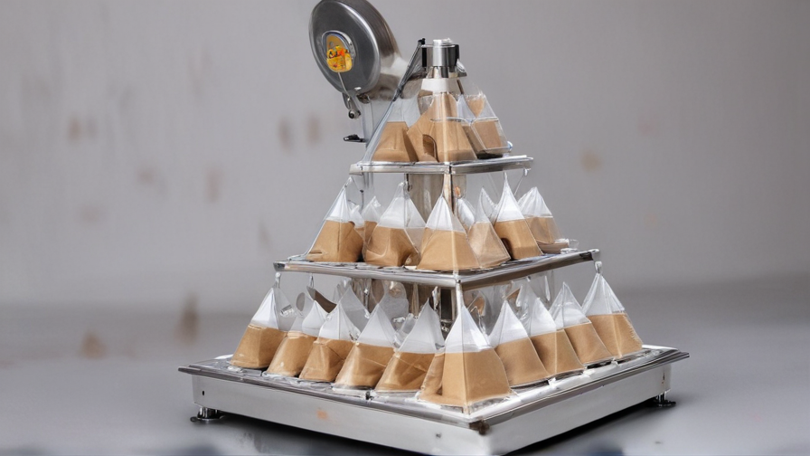 pyramid tea bag packing machine