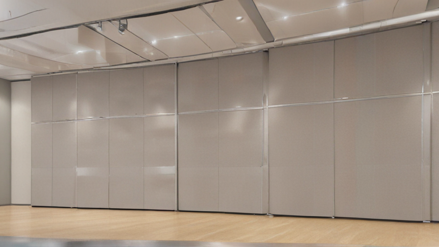 acoustic sliding folding partition