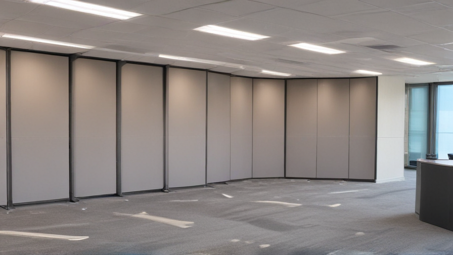 acoustic sliding folding partition