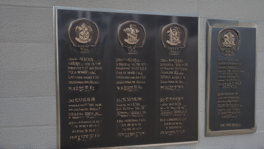 building dedication plaques