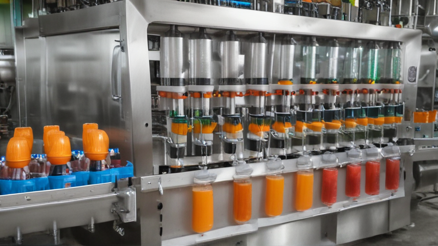 fruit juice bottling machine