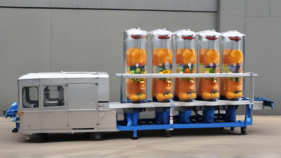 fruit juice bottling machine