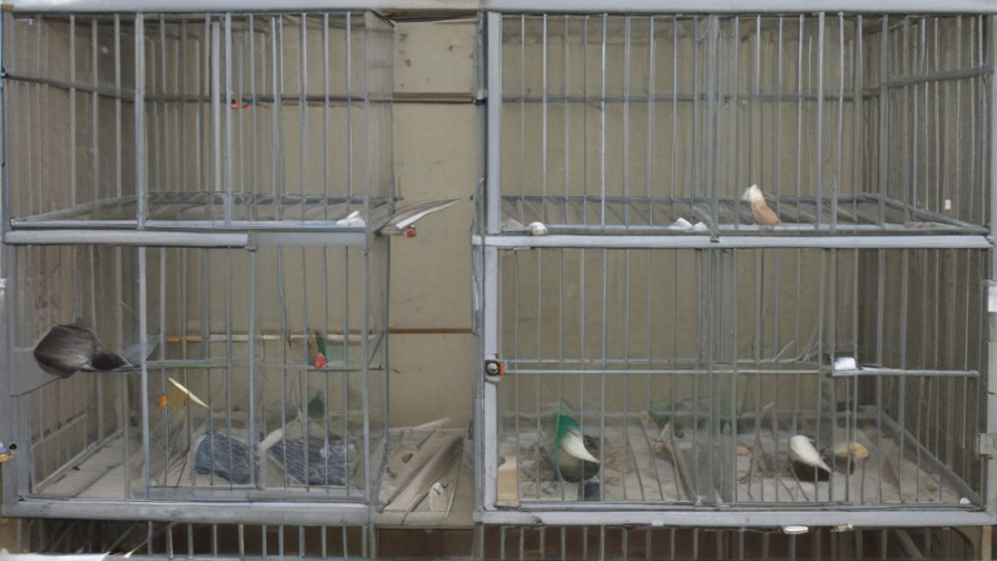 sound proof bird cage