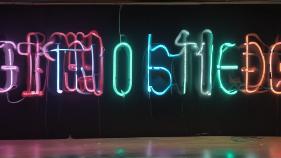 custom neon sign price