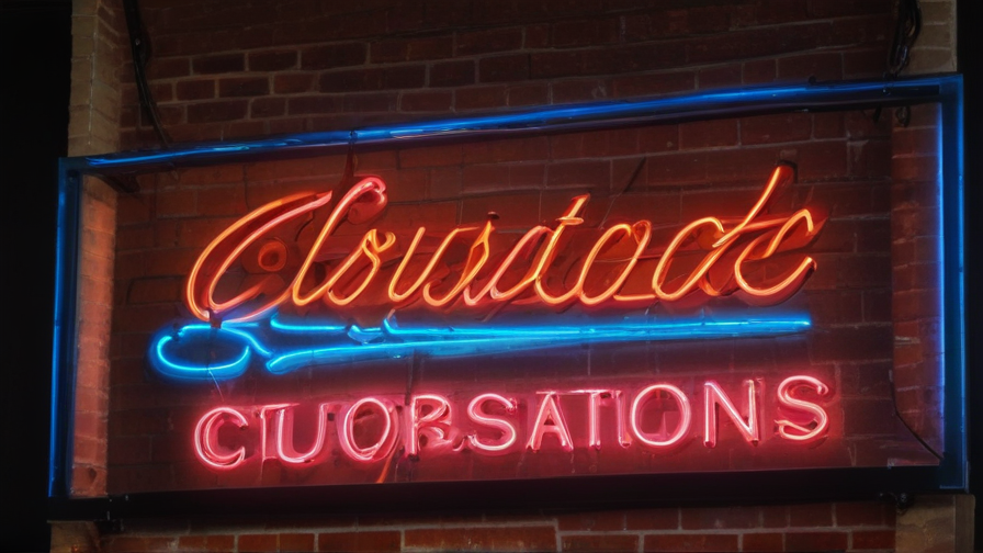 custom neon sign price