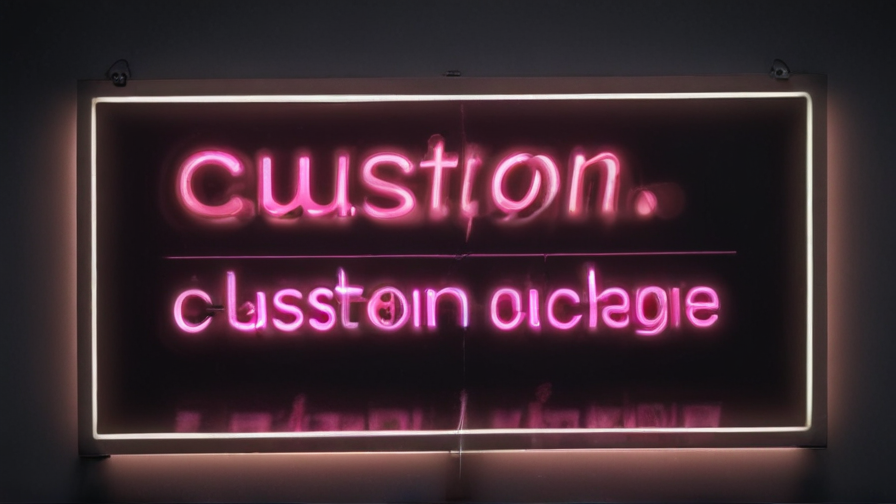 custom neon lighting