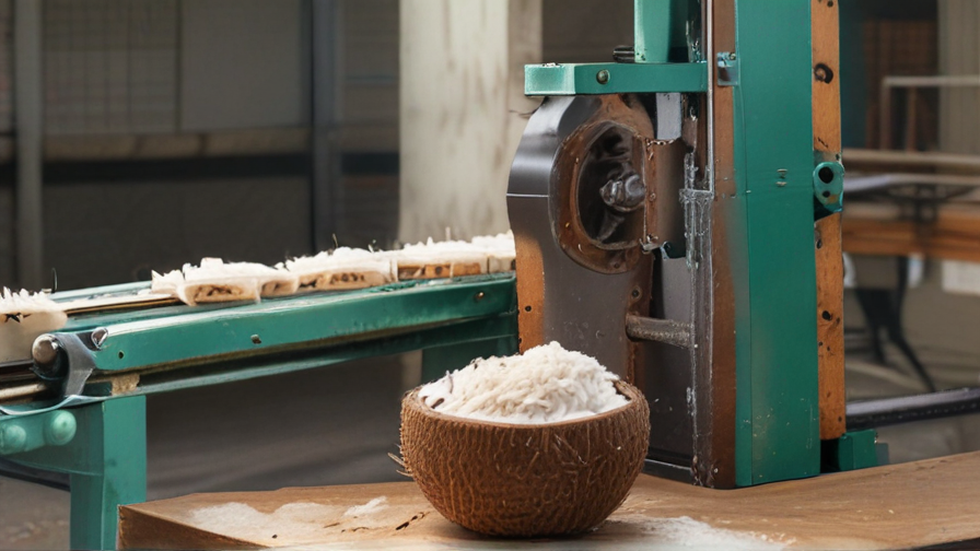 dry coconut cutting machine